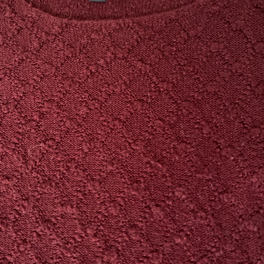 FOREVER 21 Maroon Knit Sweater - Picture 2 of 2